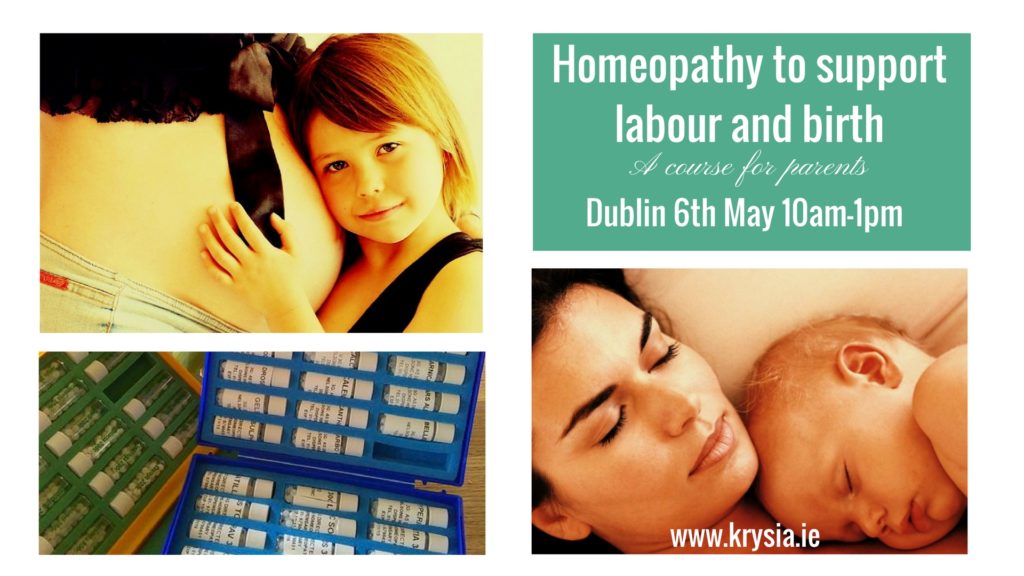 Homeopathy to support labour and birth